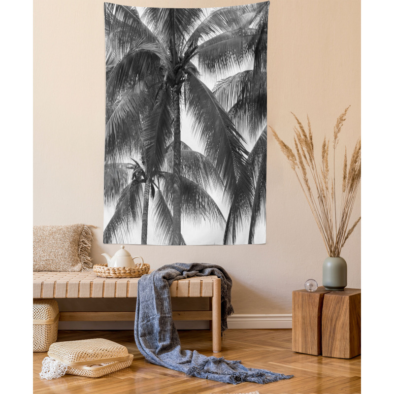 Coconut Palms Tropical Tapestry