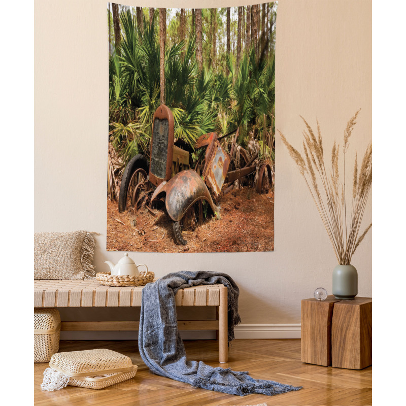 Tropical Forest Palms Tapestry