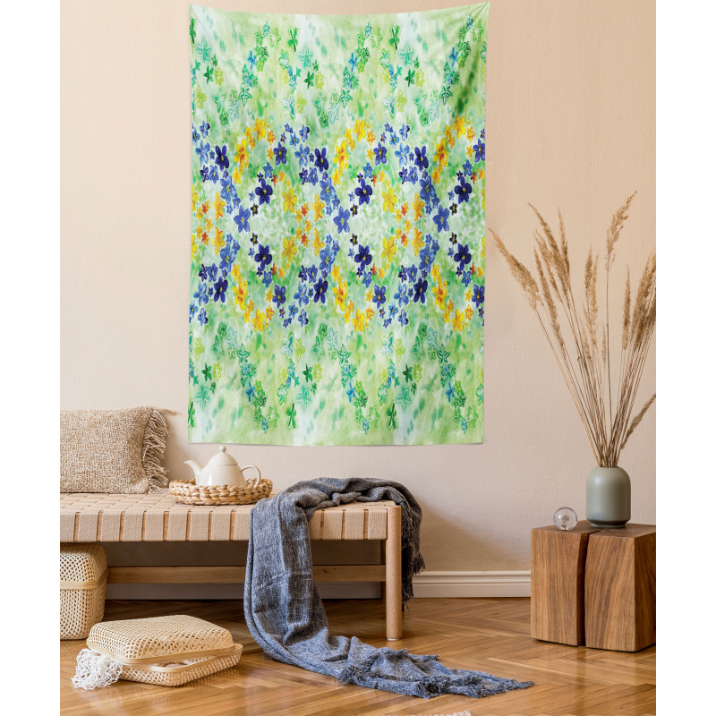 Garden Flowers Tapestry