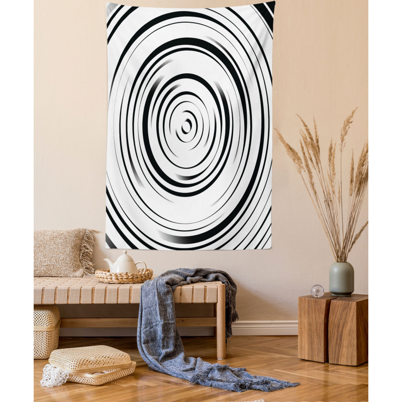 Hypnotic Lines Tapestry