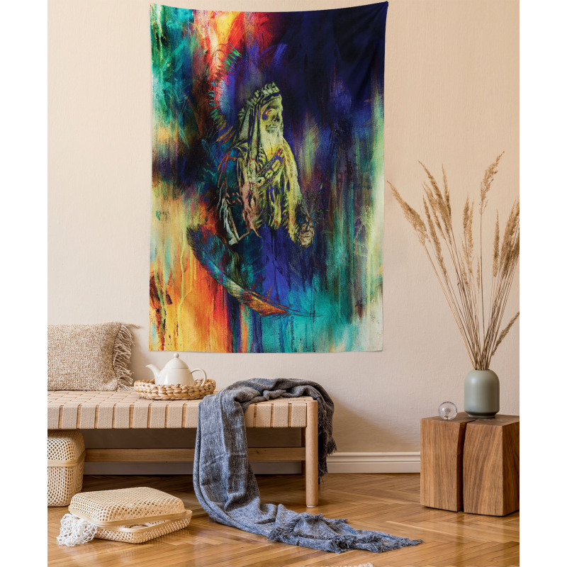 Grunge Tribal Tapestry