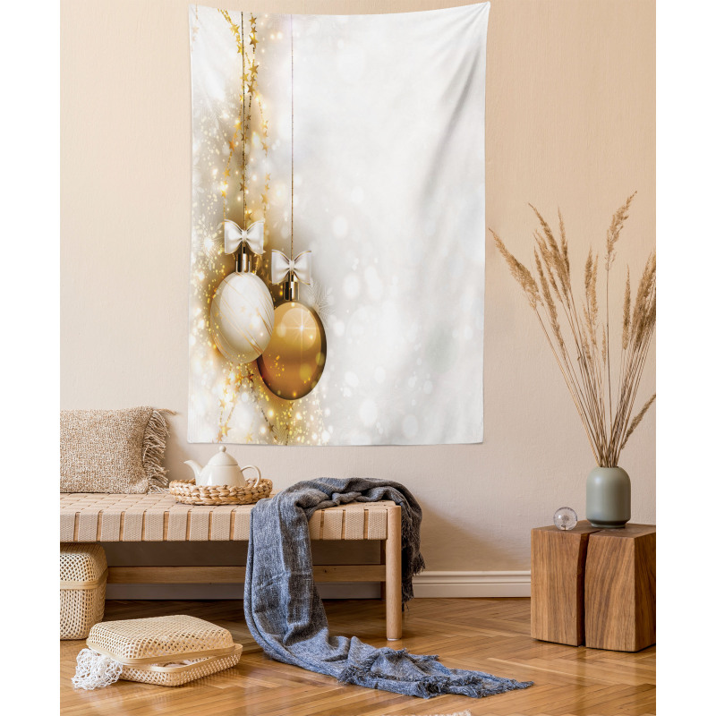 New Years Ribbon Tapestry