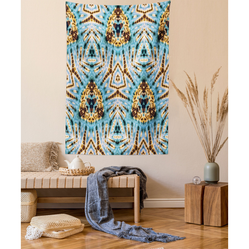 Abstract Tribal Patterns Tapestry