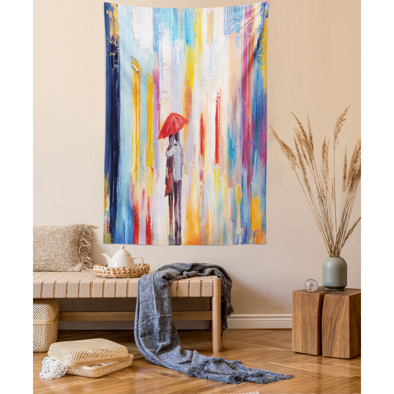 Painting Effect Romance Tapestry