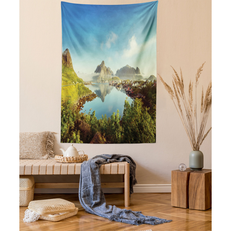 Sunny Fall Day Image Tapestry