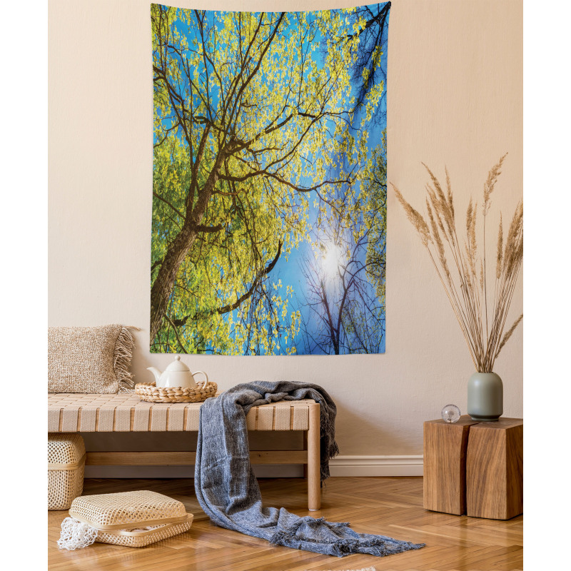 Pastoral Tree Branch Tapestry