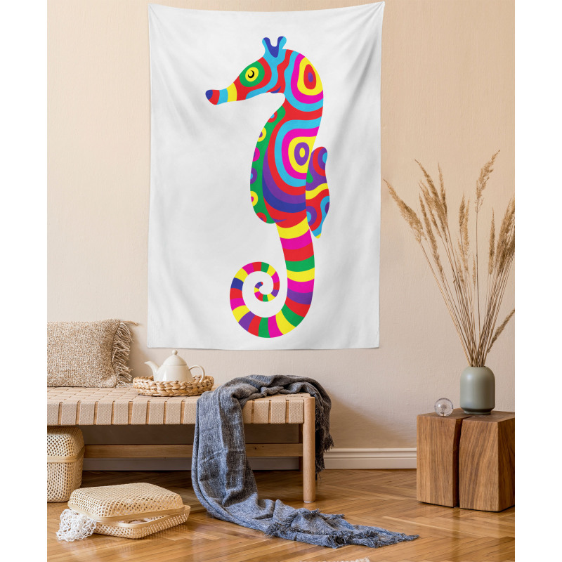 Funny Colorful Fauna Tapestry