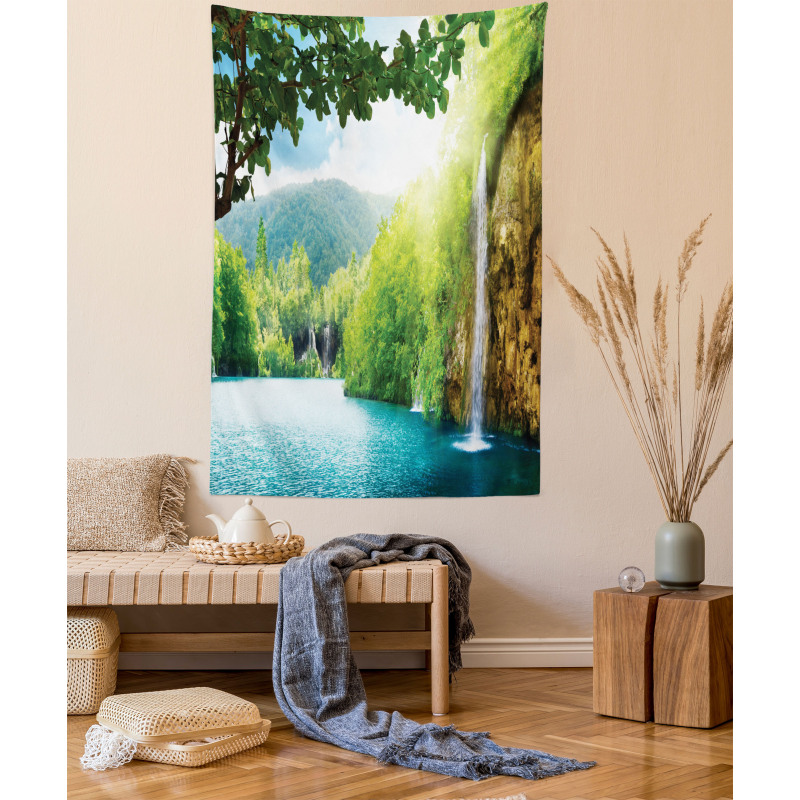 Crotian Lake Forest Tapestry