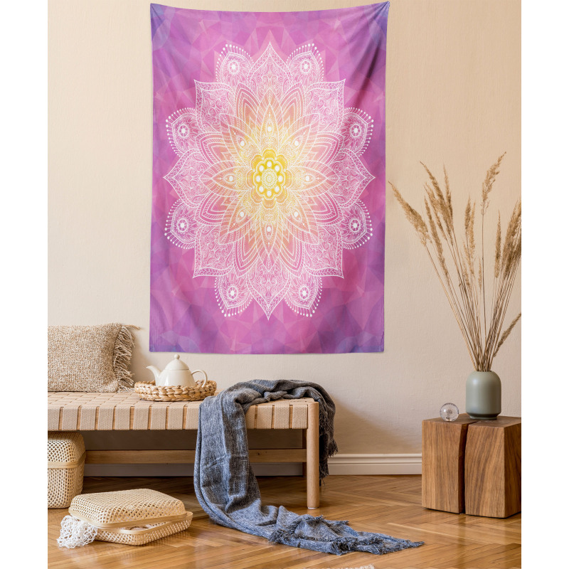 Mandala Floral Art Tapestry