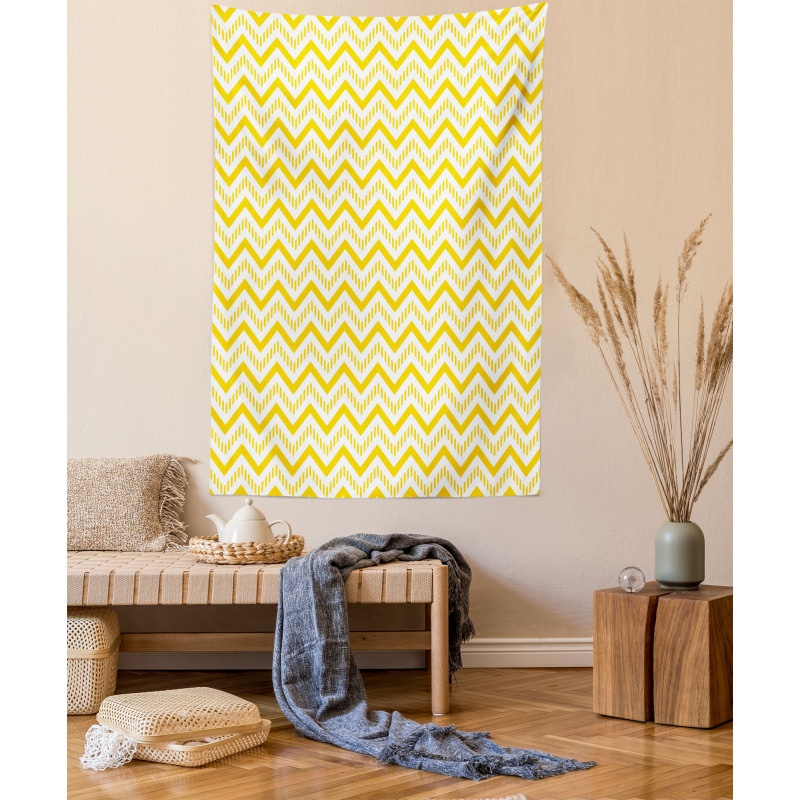 Chevron Zig Zag 90s Tapestry