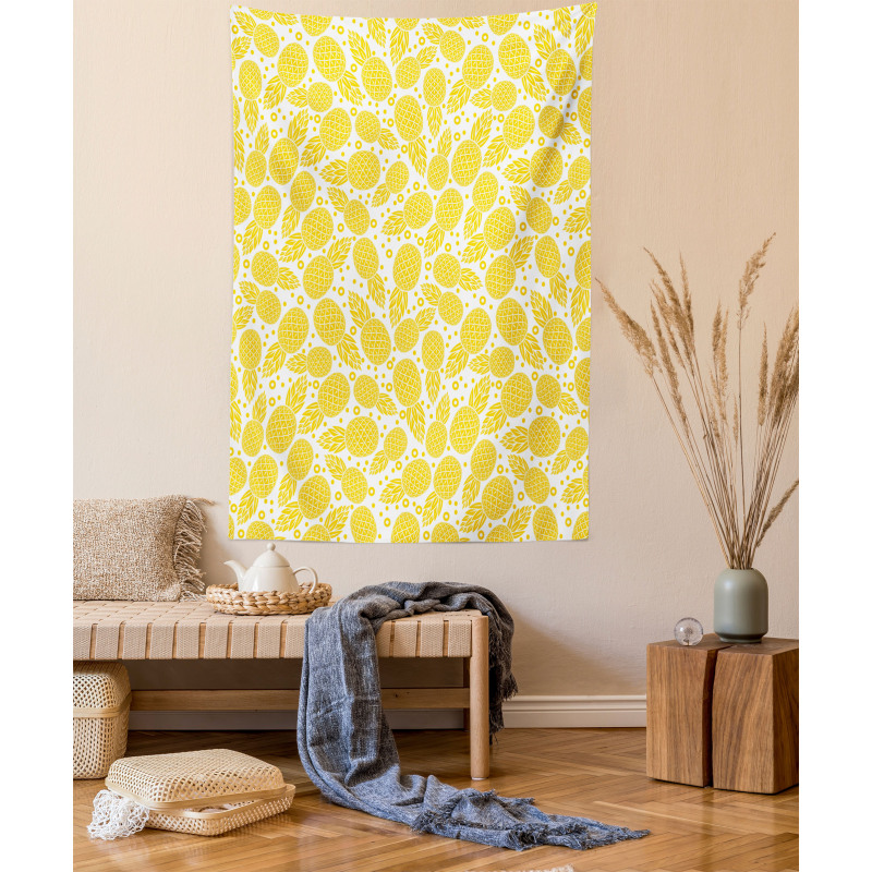 Pineapple Fruit Tapestry