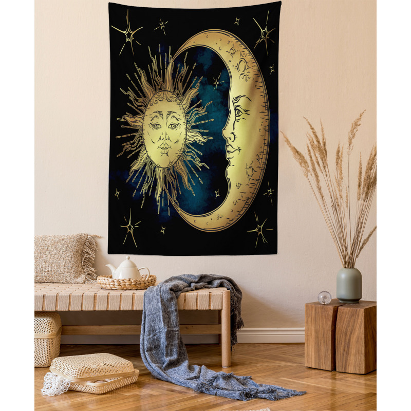 Moon and Sun Tapestry