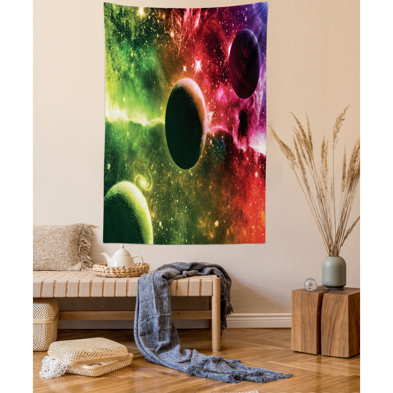 Cosmos Galaxy Nebula Tapestry