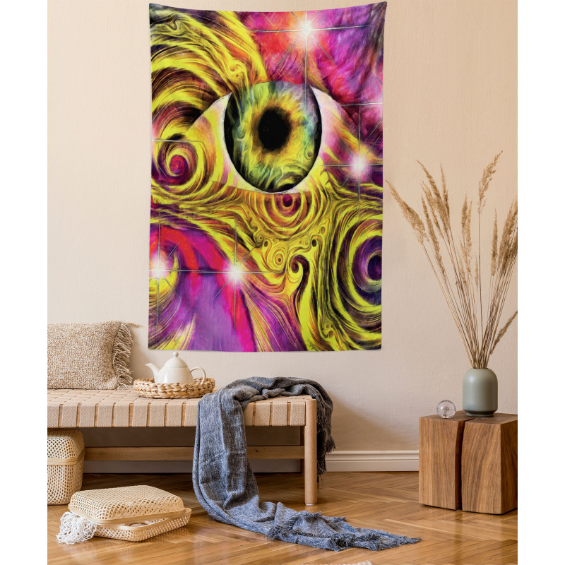 Hippie Vivid Color Tapestry