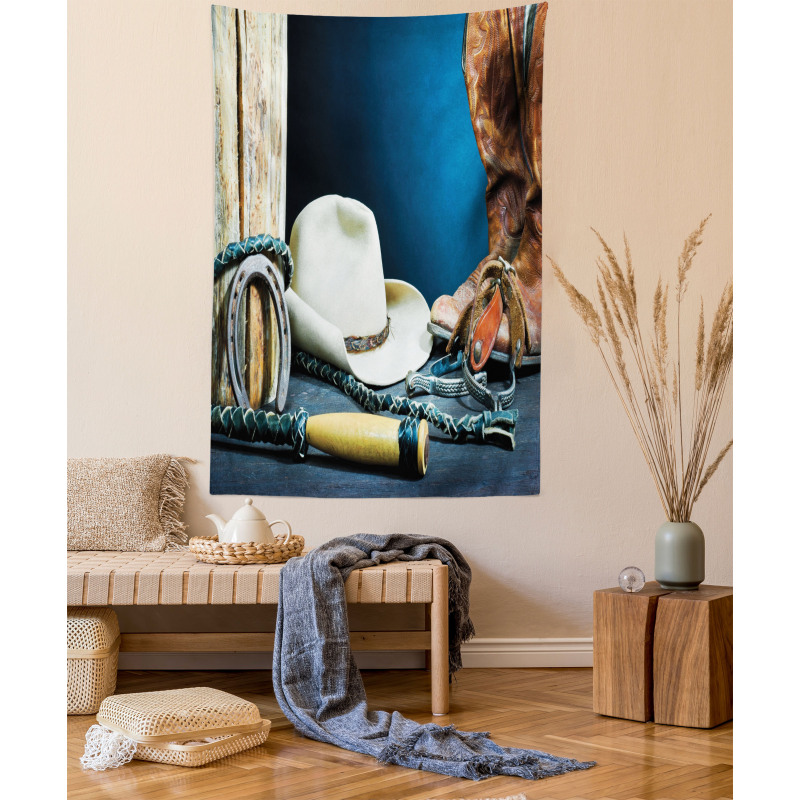 Horseshoe Hat Antique Tapestry