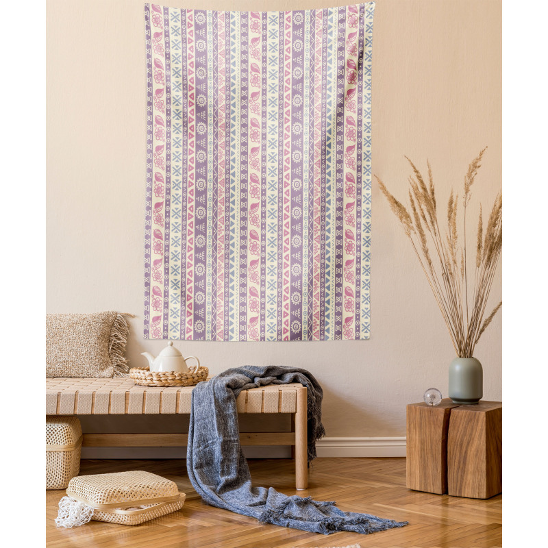 Floral Leaves Tapestry