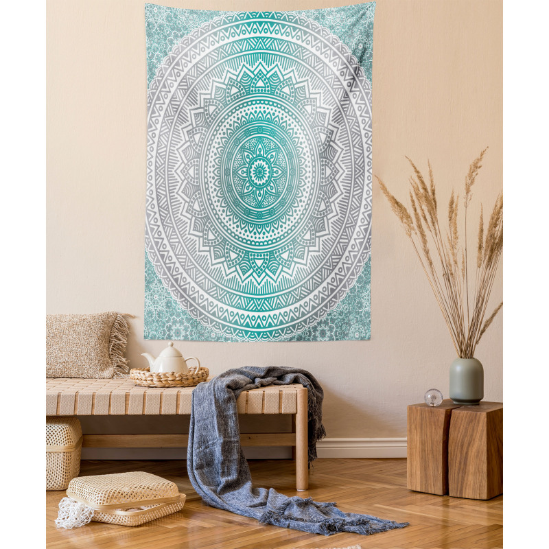 Boho Meditation Art Work Tapestry