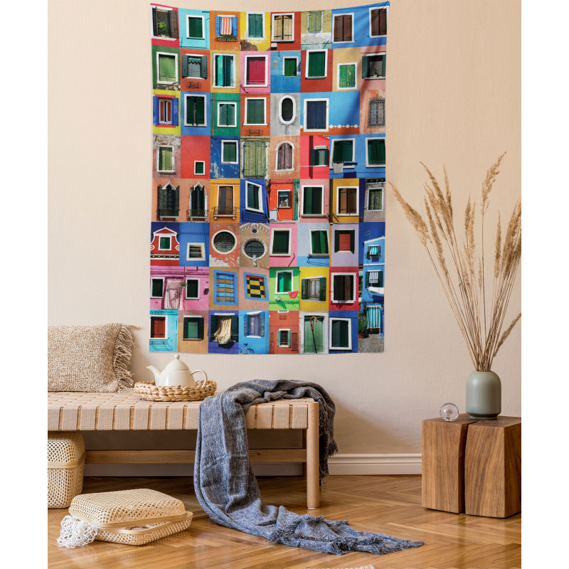 Mediterranean Village Tapestry