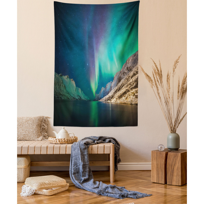 Mystical Aurora Borealis Tapestry