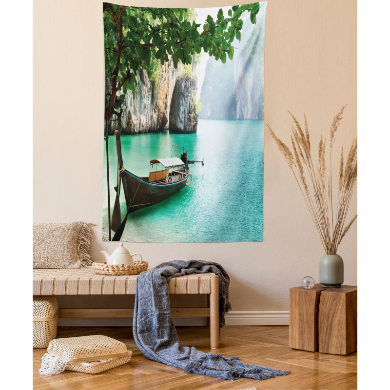 World Seascape Shore Tapestry