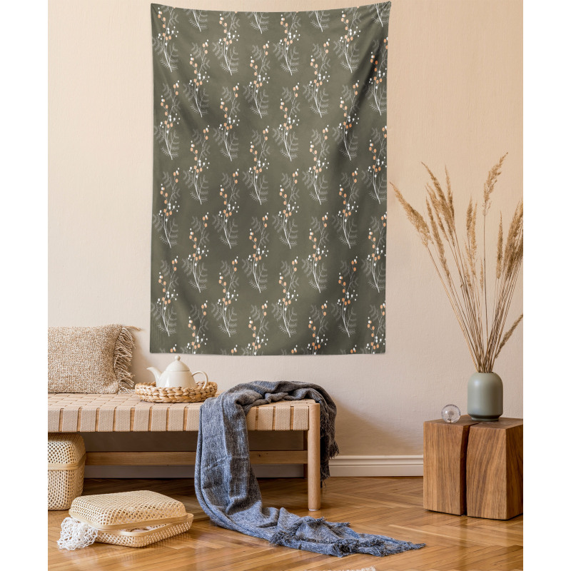 Spring Buds Branches Tapestry