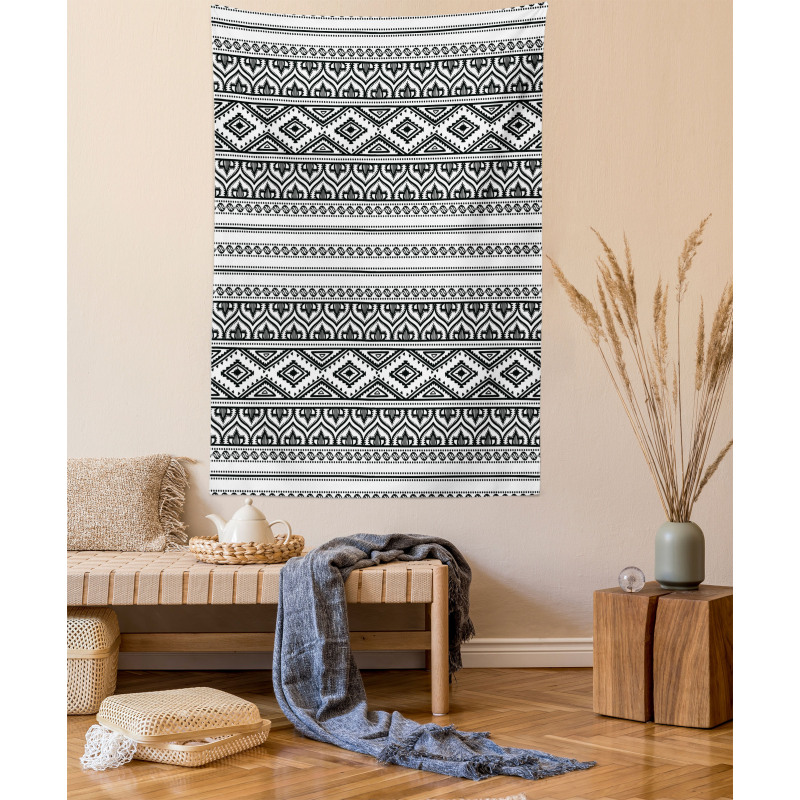 Oriental Tribal Moroccan Tapestry