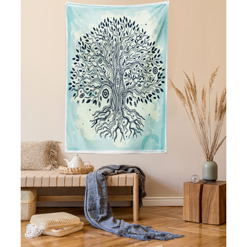 Chinese Bonsai Roots Tapestry