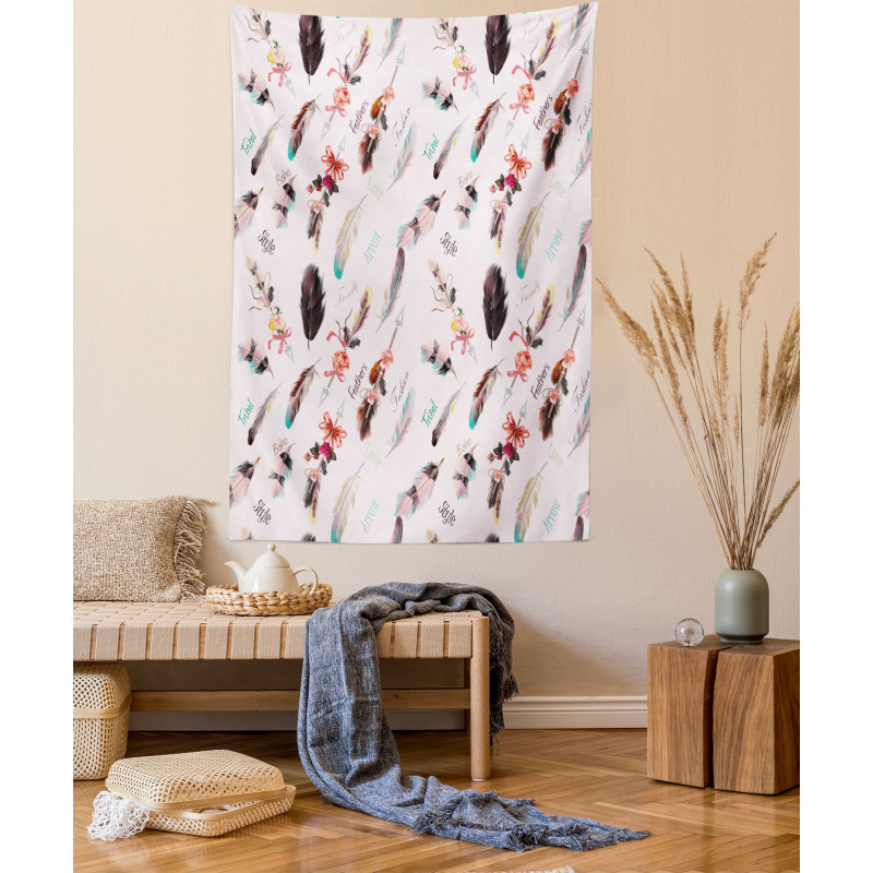 Fashion Feathers Tapestry