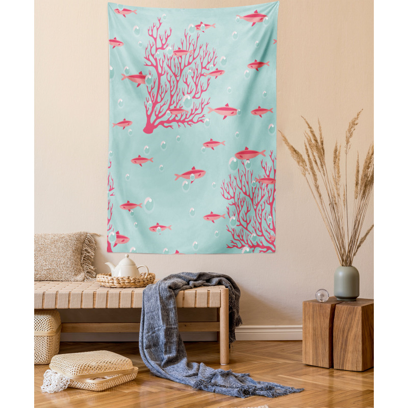 Fishes Coral Reef Aquatic Tapestry