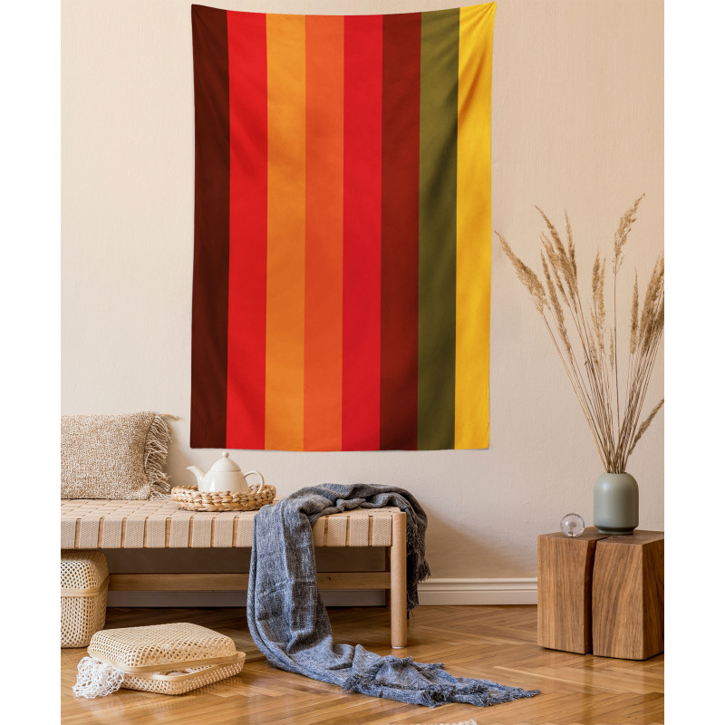 Vertical Striped Tapestry