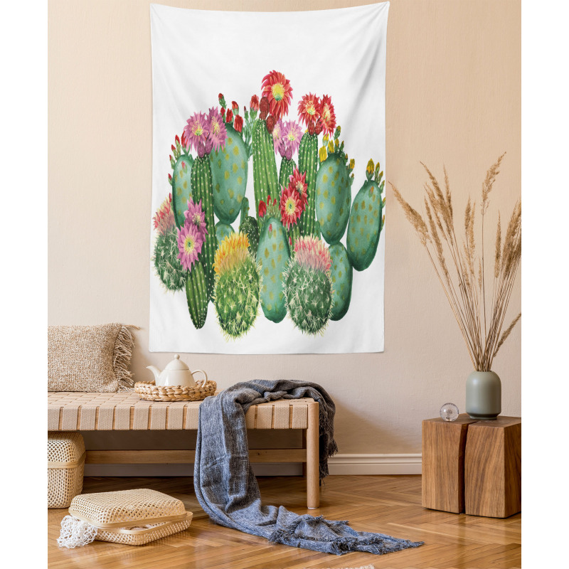 Saguaro Tropical Garden Tapestry