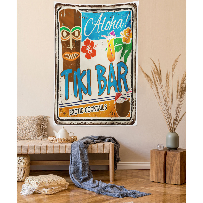 Vintage Sign Tapestry