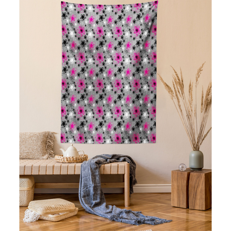 Antique Blossoms Tapestry