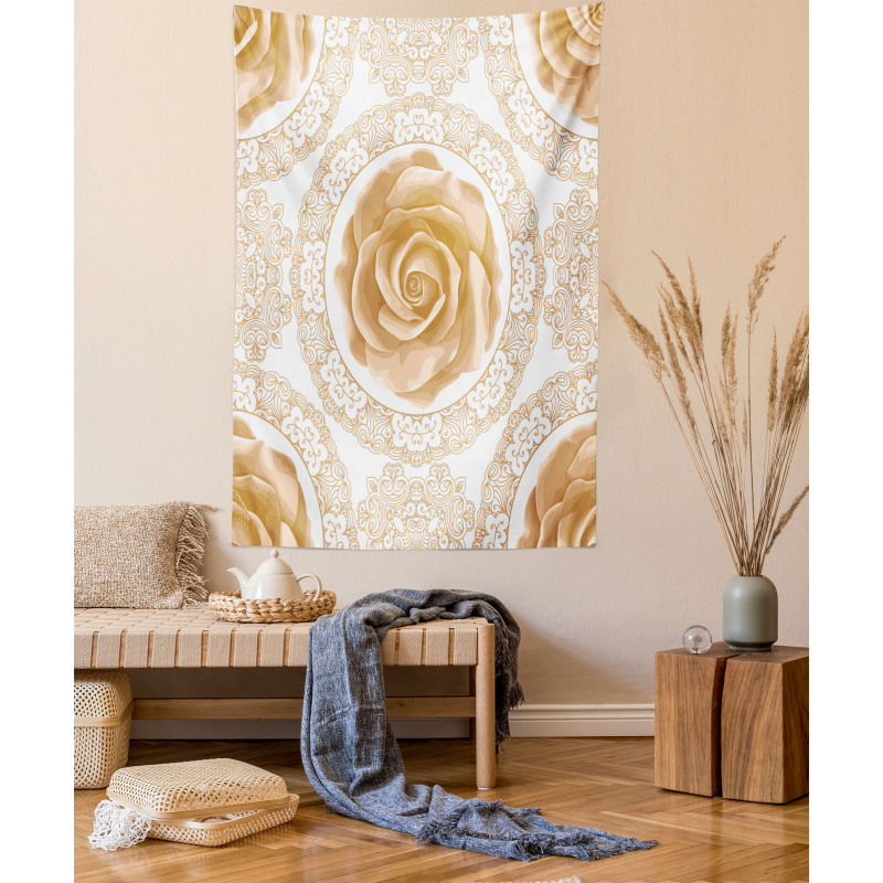 Rose Florets Tapestry