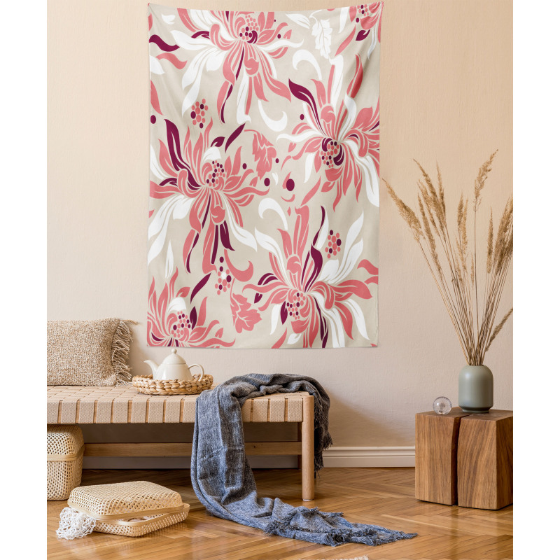 Pastel Florets Tapestry