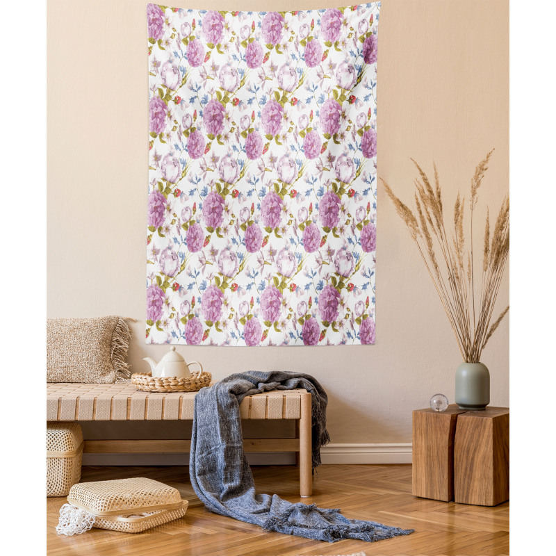 Vintage Spring Scenery Tapestry