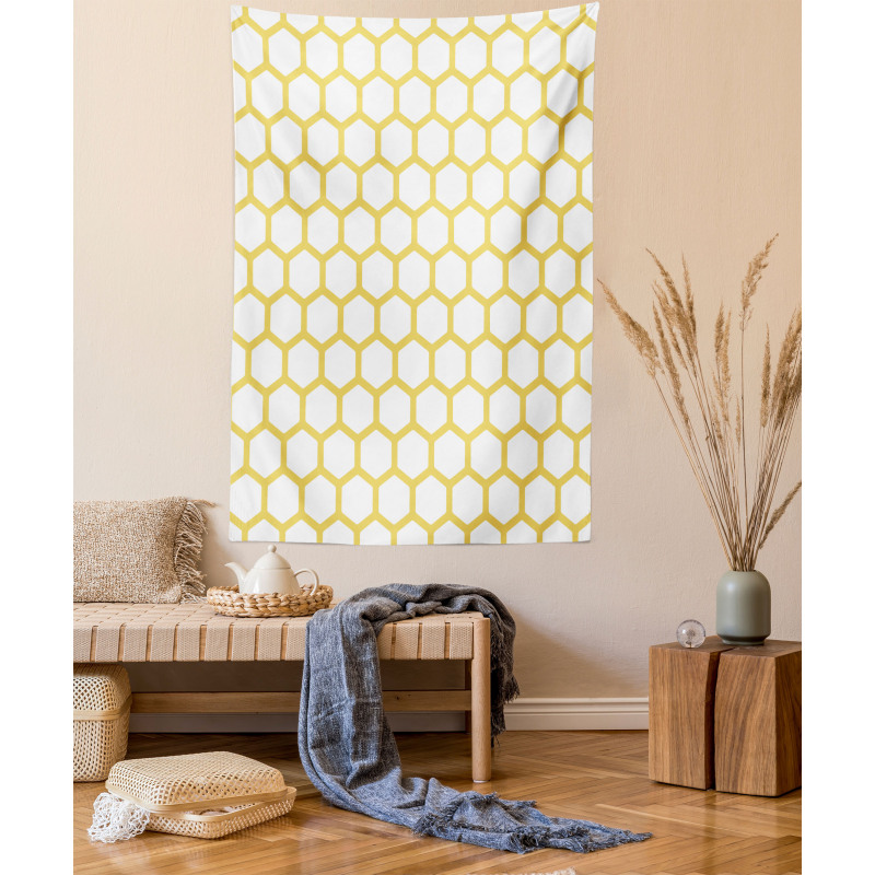 Hexagonal Comb Tapestry