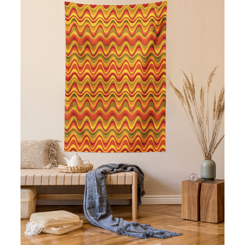 Desert Dune Pattern Tapestry