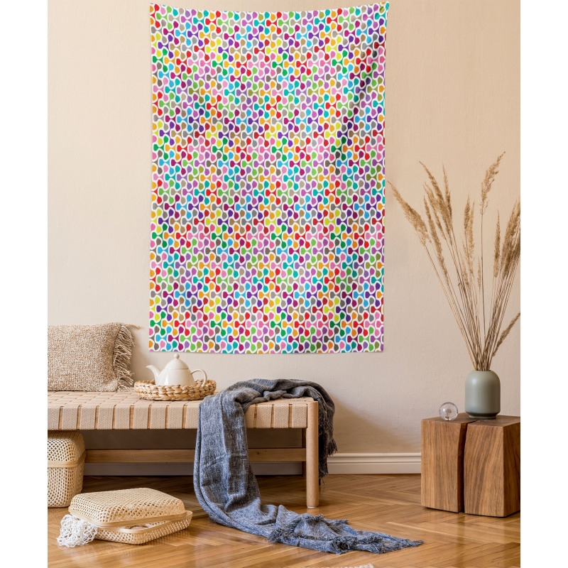 Abstract Vivid Motif Tapestry