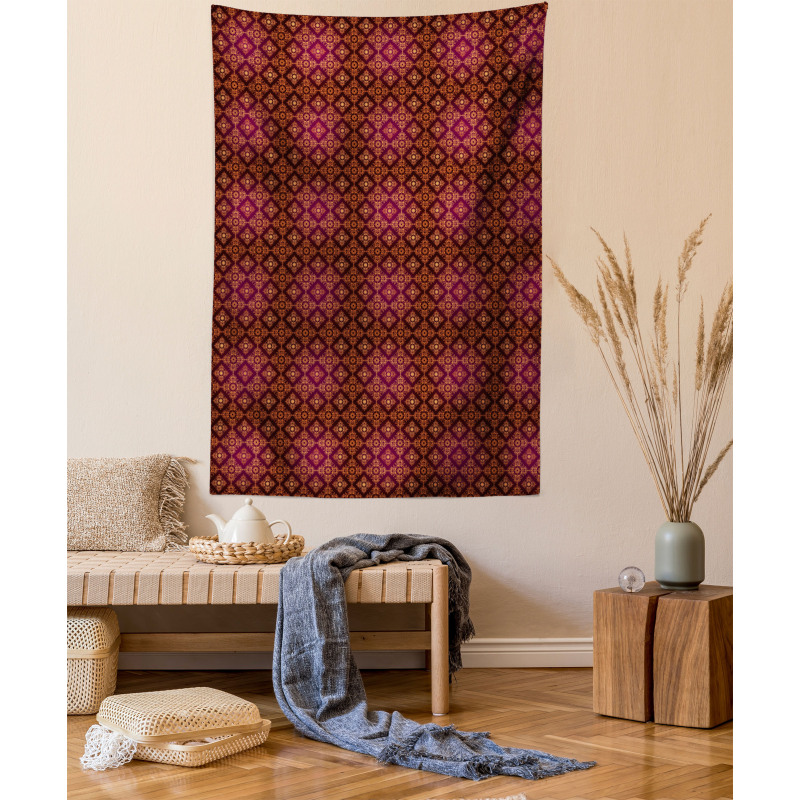 Abstract Victorian Style Tapestry