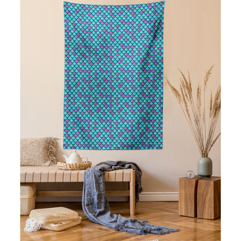 Dragonscale Ornate Motif Tapestry