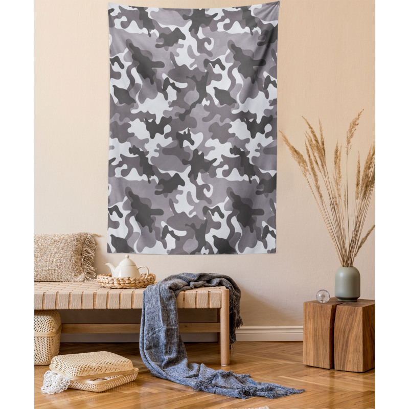 Grey Color Shades Tapestry