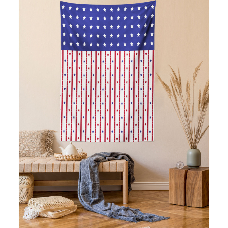 Stars and Stripes Flag Tapestry