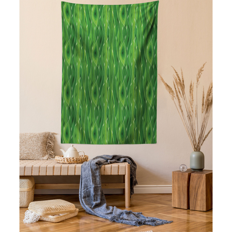 Retro Spring Abstract Tapestry