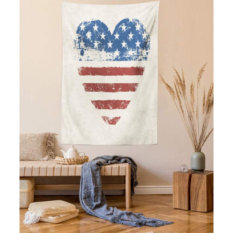 Patriotic Flag USA Tapestry