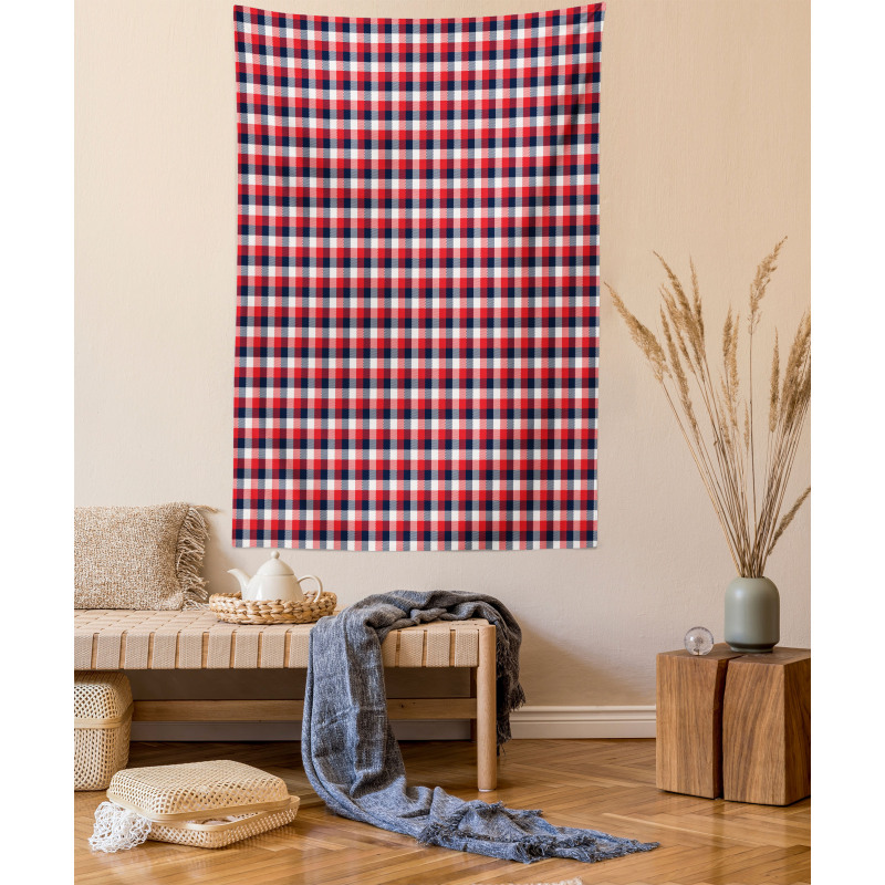 Traditional Retro Pattern Tapestry
