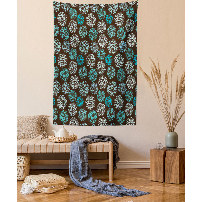 Dots and Circles Tapestry