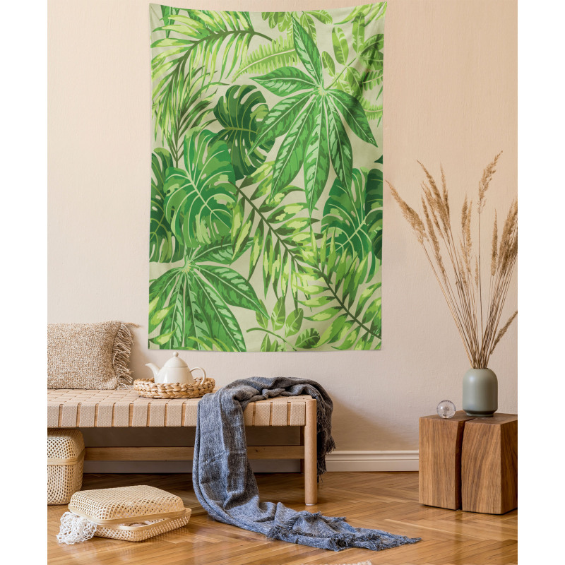 Fresh Jungle Aloha Tapestry
