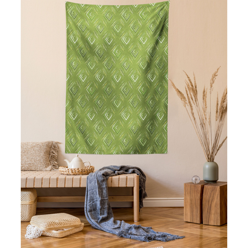 Rhombus Squares Tapestry