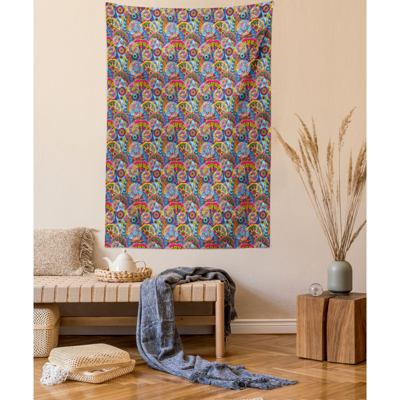 Abstract Motifs Tapestry